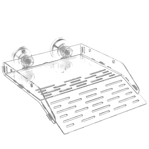 Schildkrötenrampen Für Aquarien, Transparente Kletterrampe Aus Acryl, Schildkröten-Aalplattform, Schildkröten-Aalbereich, Schildkrötenbecken-Zubehör Für Eidechsen, Frösche, Einsiedlerkrebse von DNCG