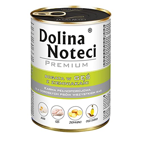 DNP Sp. z o.o. Dolina Noteci Dog Trockenfutter 400G Gans/Potatka Can / 12 von DOLINA NOTECI