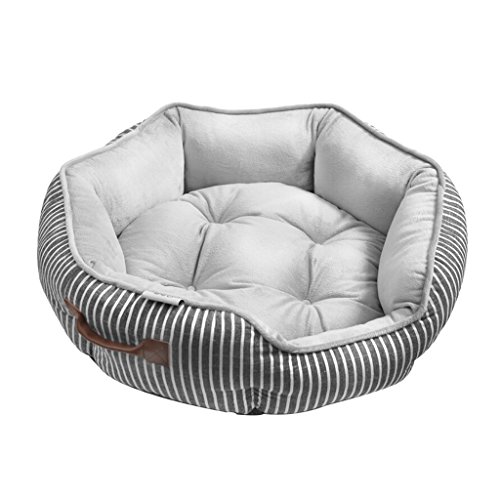 DOG BED Hundebett Haustier Haus Katze Haus Hund Haus Reversible Four Seasons Universal Spezifikationen (Größe : 80*80*20cm) von DOG BED