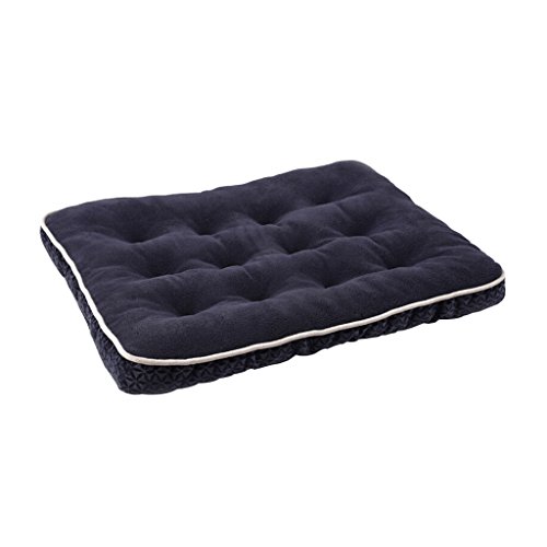 DOG BED Hundebett Katzenhaus Tierbedarf Positionierung Gepolsterte Hundehütte Kleine, Mittlere und Große Hundehütten (Farbe : B, Größe : 58*43*5cm) von DOG BED