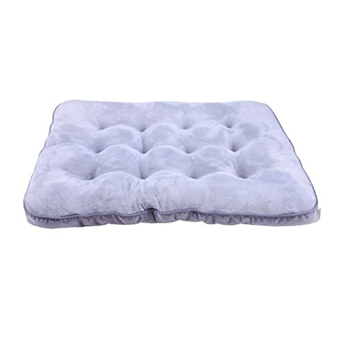 DOG BED Hundebett Katzenhaus Tierbedarf Positionierung gepolsterte Hundehütte Kleine, mittlere und große Hundehütten (Farbe : A, größe : 58 * 43 * 5cm) von DOG BED