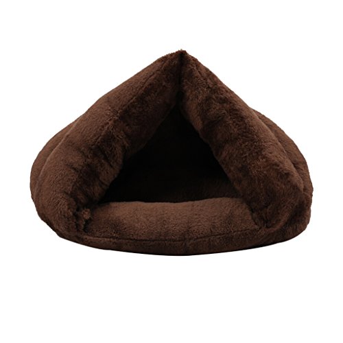 DOG BED Hundebett Katzenhaus Vier Jahreszeiten Dreieck Hund Zelt Kleines Haustier Pad Pet Supplies (Farbe : A, größe : 40 * 55cm) von DOG BED