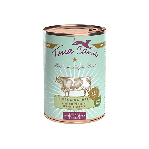 AnimoConcept Terra Canis natürliches pasté ohne Müsli für Hunde mit Rindfleischbox 400 g von DOG Copenhagen