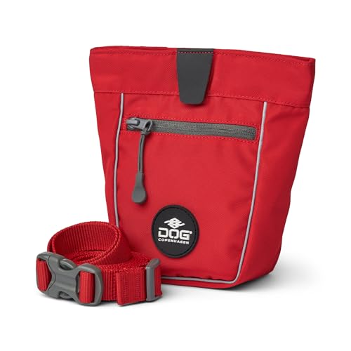 DOG Copenhagen Go Explore Leckerlitasche, Classic Red, One Size von DOG Copenhagen