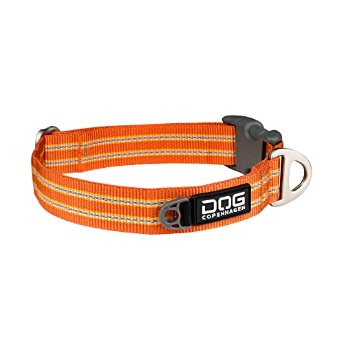 DOG Copenhagen Hundehalsband V2 Urban Style Collar Orange Sun Größe L von DOG Copenhagen