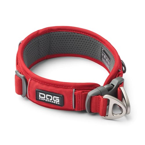 DOG Copenhagen Urban Explorer 3.0 Halsband, Classic Red, L/XL von DOG Copenhagen