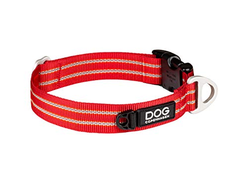 DOG Copenhagen Urban Style Collar Classic Red Halsband SC-CR Größe L/XL von DOG Copenhagen