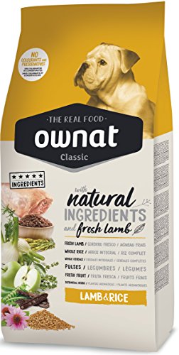 Ownat Dog Classic Lamb & Rice Hundefutter (4 kg) mit natürlichen Inhaltsstoffen ohne Konservierungsmittel und Farbstoffe, proteinreiches Futter. von DOG Copenhagen