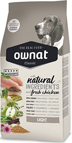 Ownat Hundefutter Classic Light 20 kg, ausgewogenes Futter gegen Übergewicht natürliche Gemüse Hunde ohne Konservierungsstoffe oder Farbstoffe. von DOG Copenhagen