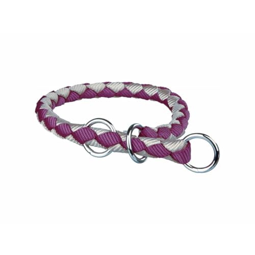 Trixie Cavo Zug-Stopp-Halsband S: 25–31 cm/ø 12 mm beere/silber von DOG Copenhagen