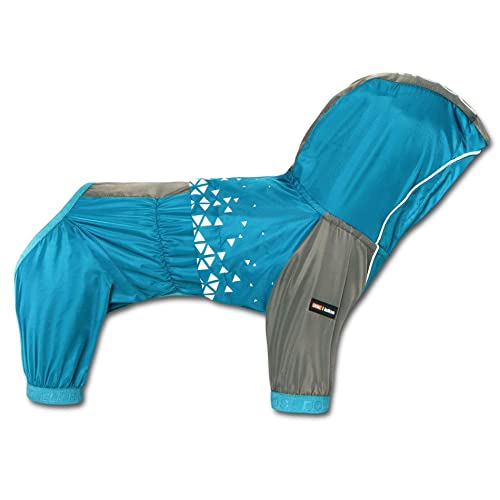 Dog Helios Vortex Hundejacke, wasserdicht, Größe L, Blau von DOG HELIOS