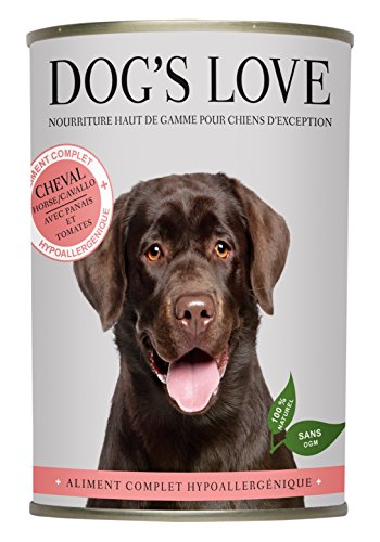 DOG'S LOVE Pferd mit Pastinaken & Tomaten (12 x 400g) von DOG'S LOVE LOVE