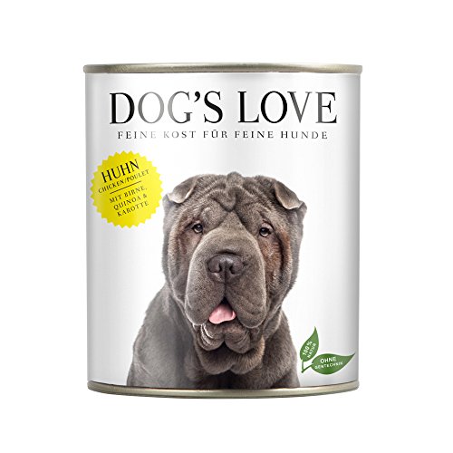 DOG'S LOVE Classic Huhn, 6er-Pack (6 x 400g) von DOG'S LOVE