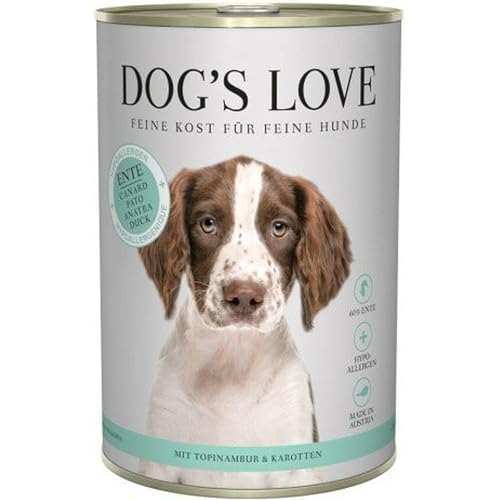 Dog´s Love, Hypoallergen, Ente mit Topinambur & Karotten von DOG'S LOVE