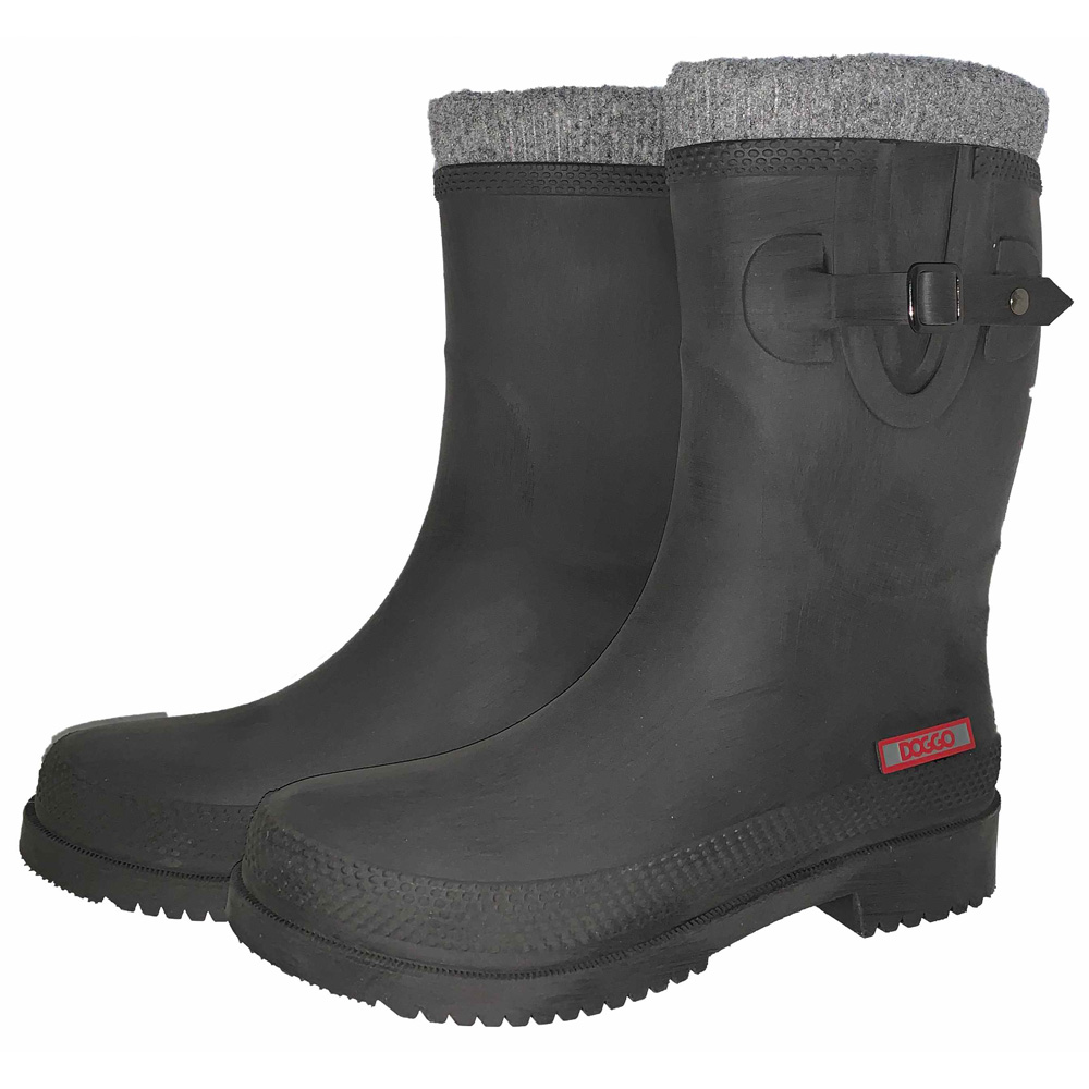 DOGGO Damen Stiefel Lotte Winter schwarz, Gr. 41 von DOGGO