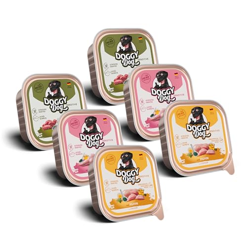 DOGGY Dog - Paté - 6 x 150 g - Doggy Mix Sensitive von DOGGY Dog