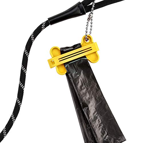 DOGGYCLIHundekotbeutelhalter für die Leine Dog PooBags Halter für Hundekot-Entfernung(Gelb) von DOGGYCLIP