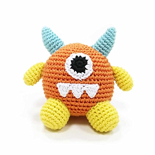 DOGO 100 Hundespielzeug Monster Crochet von Dogge – Orange von DOGO 100