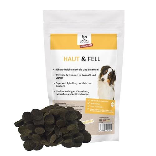 DOGS-HEART Haut- und Fell Drops - Freude für Haut und Fell mit tierärztlich abgestimmter Rezeptur von DOGS-HEART