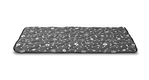 DOGctor Sleep Schlafmatte Silver für Haustier Hundematratze maschinenwaschbar Hundematte Schlafmatte für große und kleine Hunde 100 x 70cm von DOGctor Sleep