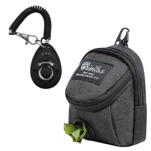 DOINEUFL Hunde Leckerlibeutel, Hundetasche für Hundetraining, Hunde Reisetasche, Leckerlibeutel, Hund Reise, Hunde Geschenke von DOINEUFL