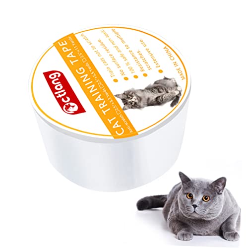 DOITOOL 1 Rolle Anti-Kratz-Klebeband Für Katzen Durchsichtiges Klebeband Kratzen Katzenband Für Möbel Katze Kein Kratzband Katzenkratzschutz Für Möbel Haustierzubehör Katzenmöbel Teppich von DOITOOL