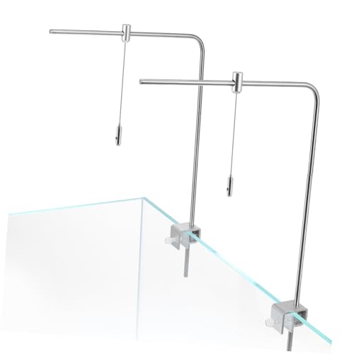 DOITOOL 1 Satz Aufhänger Für Fischbecken Reptilienboden Langlebiges, Leichtes Rack Pflanzenhalter Terrarienpflanzen Aluminiumlegierung Lampe Für Wasserpflanzen Weihnachten von DOITOOL