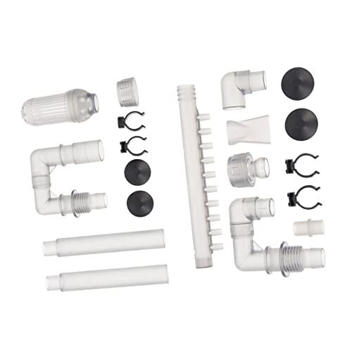 DOITOOL 1 Set Sanitärarmaturen Aquarium-Zubehör Fisch-Aquarium-Zubehör Aquarium-Zuflussstange Aquarium-Zahnseide-Schlauch-Set Filter Aquarium-Wasserschlauch Abs-Arbeitswasserersatz von DOITOOL