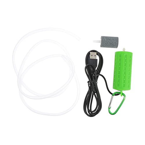 DOITOOL 1 Satz Sauerstoffpumpe Luftbelüfterpumpe Für Fischbecken USB-luftpumpe Oxygenierungswerkzeug Einstellbare Luft Luftpumpe Für Aquarien Tauchzubehör Silikonmaterial Aquarium Angeln von DOITOOL