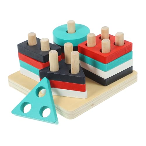 DOITOOL Papagei Unplug Toys Vogel Holzblock Puzzle Set Intelligenz Spielzeug für Vögel von DOITOOL