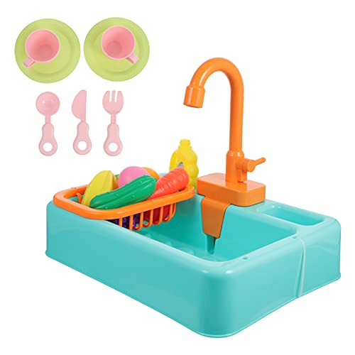 DOITOOL 1 Set Haustier Papageien Badewanne Papagei Automatische Badewanne mit Wasserhahn Elektrische Spülmaschine Spielspielzeug Papagei Badewanne Vogel Badebox Vogelfutterspender Vogel Badezimmer von DOITOOL