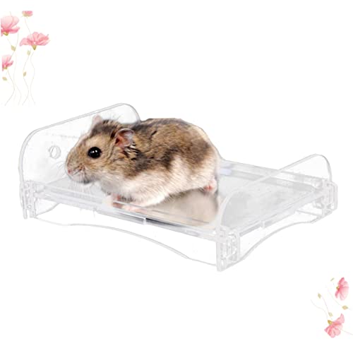 DOITOOL Kühlplatte Für Hamster Acryl-kühlmatte Für Haustiere Aluminiumlegierung Geeignet Für Kaninchen Chinchillas Meerschweinchen Design Mit Schneller Wärmeableitung von DOITOOL