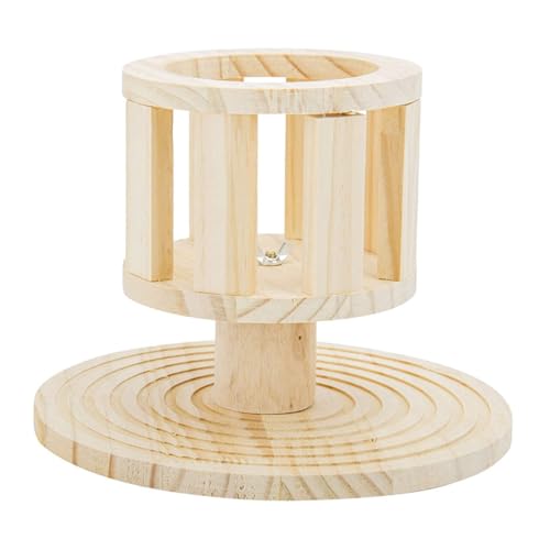 DOITOOL Holz Heu Feeder Lebensmittel Schüssel Dual-use Heu Stehen für Bunny von DOITOOL