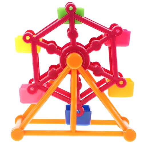 DOITOOL 1Stk Papagei Spielzeug Papagei Farbsortierspielzeug Beißspielzeug Haustier Rad Papageienspielzeug Nagen Trainingsspielzeug Kleiner Papagei Kegelschwanz Puzzle von DOITOOL