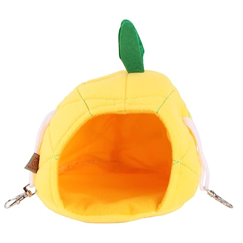 DOITOOL 1Stk hängendes Schlafzimmer Hamster Winterzelt hängendes Nest kuscheln Conure- Zelte Hamster-Hängematte Haustiernest Mini warmes Bett Schlafkissen Igel Haustierhaus Baumwolle von DOITOOL