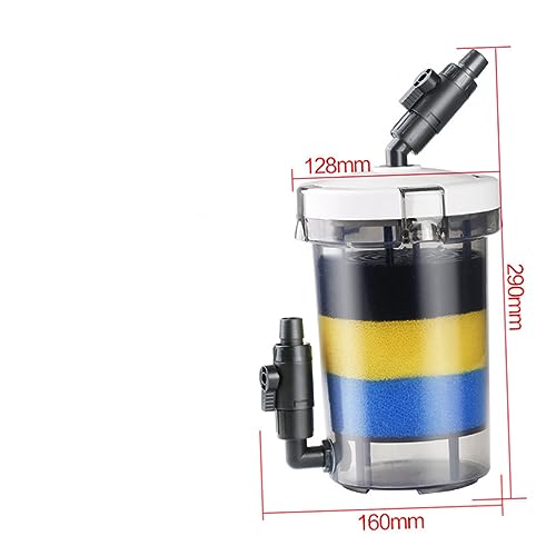 DOITOOL 1stk Wasserpumpe Tauchbar Universalfilter Für Aquarien Filter Für Fischbecken Frontfilter Für Aquarien Wasserpumpenteich Stilles Filteraquarium Aquariumfilter Grastank Filtereimer von DOITOOL