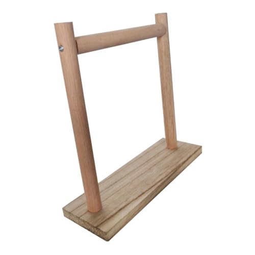 DOITOOL Papageienständer Für Vogelspielzeug Aus Holz Kletterstand Für Papageien Und Nymphensittiche Sicher Und Robust Fördert Balance Und Koordination Für Kleine Vögel DOITOOL Papageienständer Für Vogelspielzeug Aus Holz Kletterstand Für Papageien Und Nymphensittiche Sicher Und Robust Fördert Balance Und Koordination Für Kleine Vögel von DOITOOL