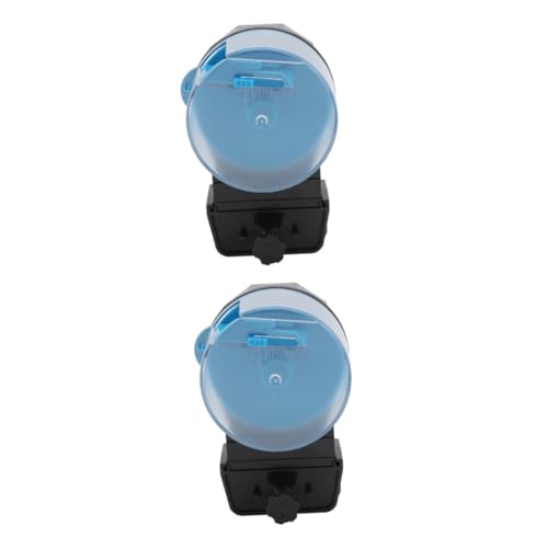 DOITOOL 2 Sets Smart Feeder Pond Auto Feeder Automatischer Teich Feeder Fischfutterspender Automatischer Aquarium Feeder Fischfutternapf Aquarium Feeder Aquariumzubehör von DOITOOL