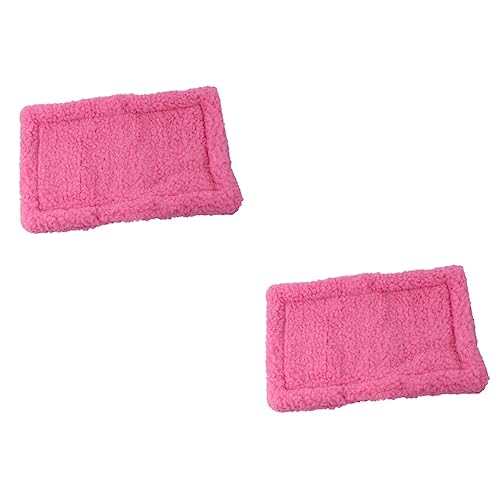 DOITOOL 2 Pcs 30x20cm Hamster Warme Kissen Haustier Schlaf Matte Weiche Haustier Bett Für Tiere von DOITOOL