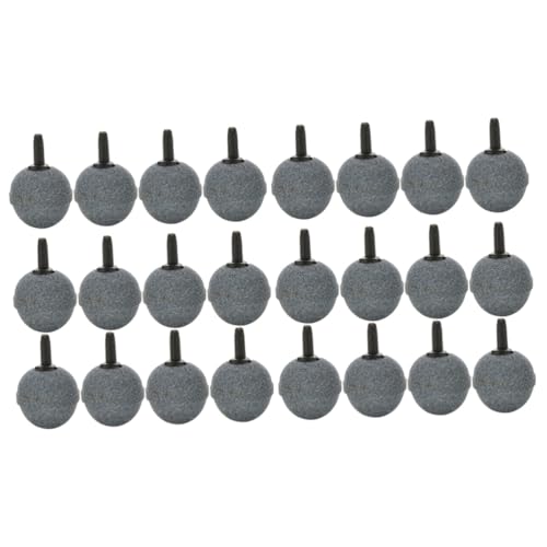 DOITOOL 2 Sets Luftblasen-diffusor Luftsteine ​​für Aquarien 20 X 20 Mm Für Aquarien Luftblasenmacher Nicht Mineralisches Material 12 Stück X 2 von DOITOOL