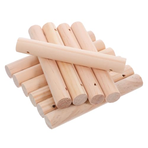 DOITOOL 26 Stück Teiliges Holzstäbe für Vogelkäfig Naturbelassene Stabile Rundstäbe als Ersatz für Vogel-Leiter DIY Kletterspielzeug Sichere Kletterhilfe für Wellensittiche und Kleintiere DOITOOL 26 Stück Teiliges Holzstäbe für Vogelkäfig Naturbelassene Stabile Rundstäbe als Ersatz für Vogel-Leiter DIY Kletterspielzeug Sichere Kletterhilfe für Wellensittiche und Kleintiere von DOITOOL