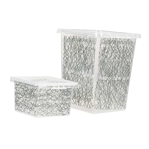 DOITOOL Reptilien Zucht Fütterung Box 2pcs Klettern Box Insekten Quarantäne Luft Durchlässig von DOITOOL