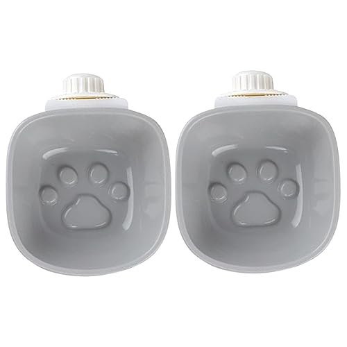 DOITOOL 2 Stücke Schüssel Pet Feeder Und Wasser Dispenser Set Hängen Katze Schüssel Für Lieferungen von DOITOOL