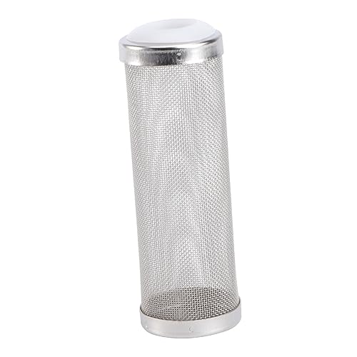 DOITOOL 2St Stainless Steel Filter Bag Fish Tank Accessory sieb aus Edelstahl Kleiner Aquarienfilter Zubehör für Aquarien Panzerfilter für Schildkröten Metall Aquarium Lagertank von DOITOOL