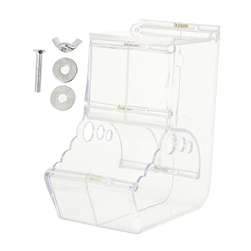 DOITOOL 2St Hamsterfutterhalter Kaninchenfutter Kuscheltier Hamster Futterspender für Haustiere Futterautomat für Hamster Eichhörnchen Zubringer Zubehör Futternapf Meerschweinchen von DOITOOL