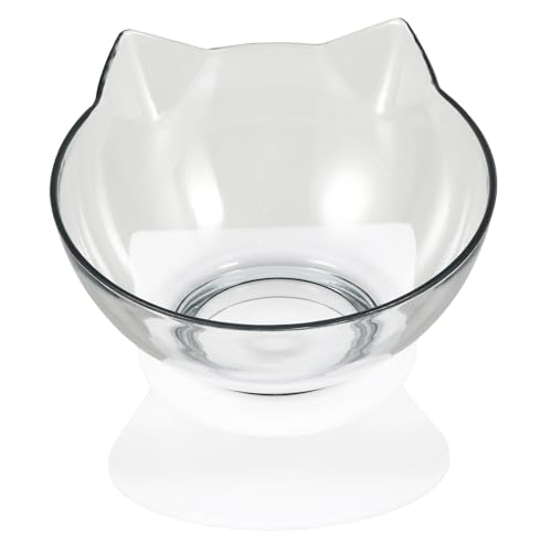 DOITOOL 2 Stücke Pet Feeder Bowl Erhöhten Gekippt Katzenfutter Schüssel Kunststoff Wasser Feeder Erhöhten Pet Bowl Fütterung von DOITOOL