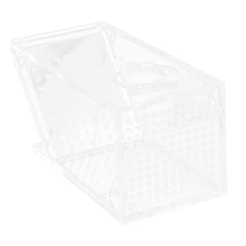 DOITOOL 2St Krabbenbox für Aquarien tragbarer Krabbenfänger Fischzuchtkäfig Krabbenkäfig Krabben Töpfe Fischfänger Aquarium Versorgung mit Aquarien Krabbenbehälter Acryl Container Kasten von DOITOOL