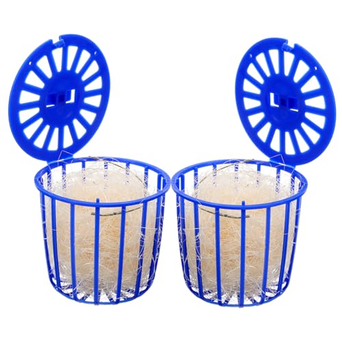 DOITOOL 2stücke Vogel Brut Nest Hütte Vogelkäfig Nestbecken Vogelzucht Nistkasten Vogelnest Schale Hängend Brutspielzeug DOITOOL 2stücke Vogel Brut Nest Hütte Vogelkäfig Nestbecken Vogelzucht Nistkasten Vogelnest Schale Hängend Brutspielzeug von DOITOOL