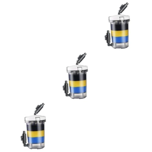 DOITOOL 3 STK Teichfilterpumpe Sauerstoffpumpe Aquarienwasserpumpe Aquariumfilter Filter für Aquarien Sieb Aquarienfilter vorderer Graszylinderfilter Grastank Filterausrüstung Wasserfilter von DOITOOL