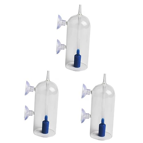 DOITOOL 3 Stück Aquarium Sauerstofflöser Aquarium Sauerstoffdiffusor Aquarium Luft Aquarium Aquarium Luft Sauerstoffbecher Sauerstoffbelüftung Aquarium Fischglas Sprudeln von DOITOOL